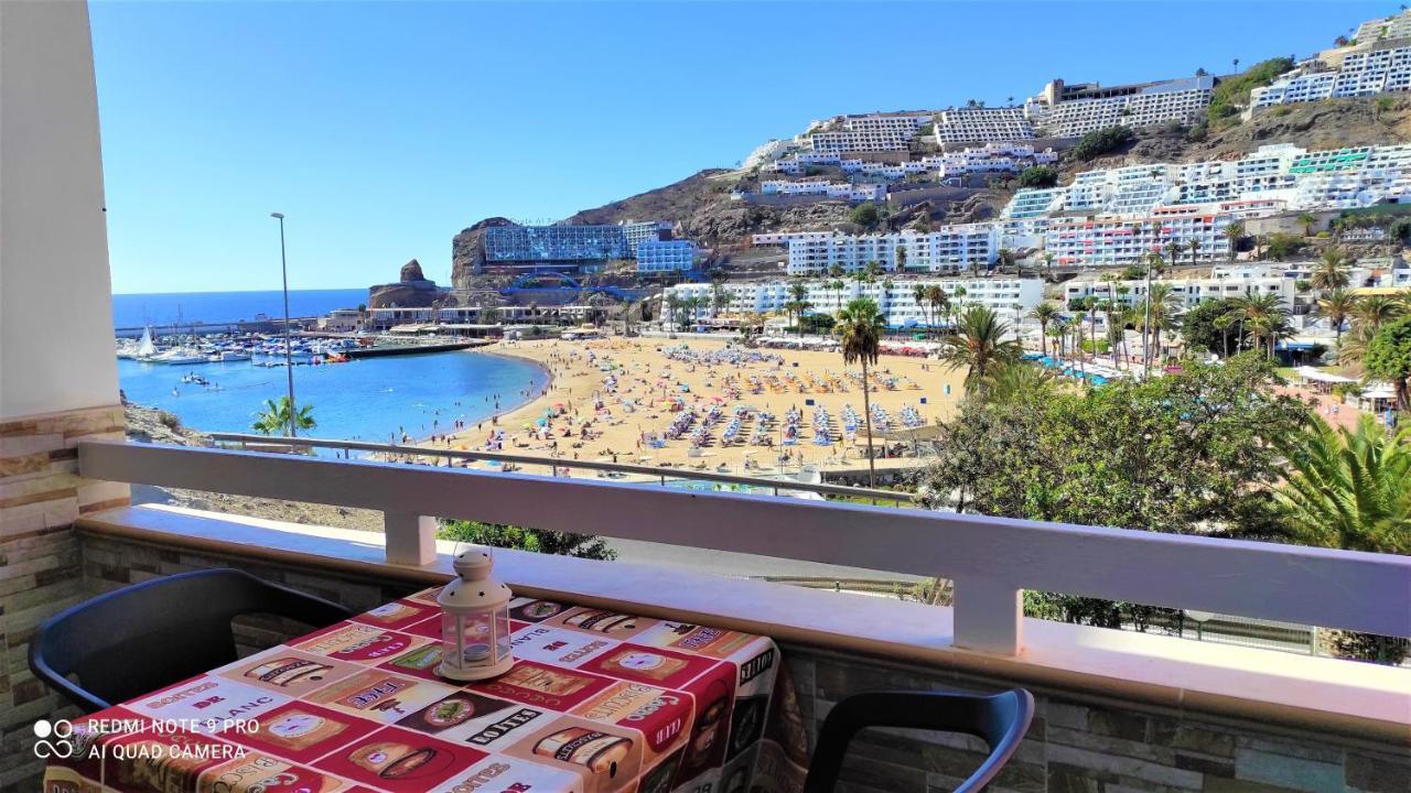 Mgt - Appartamento Sulla Spiaggia Con Terrazza Romantica Puerto Rico  Ngoại thất bức ảnh