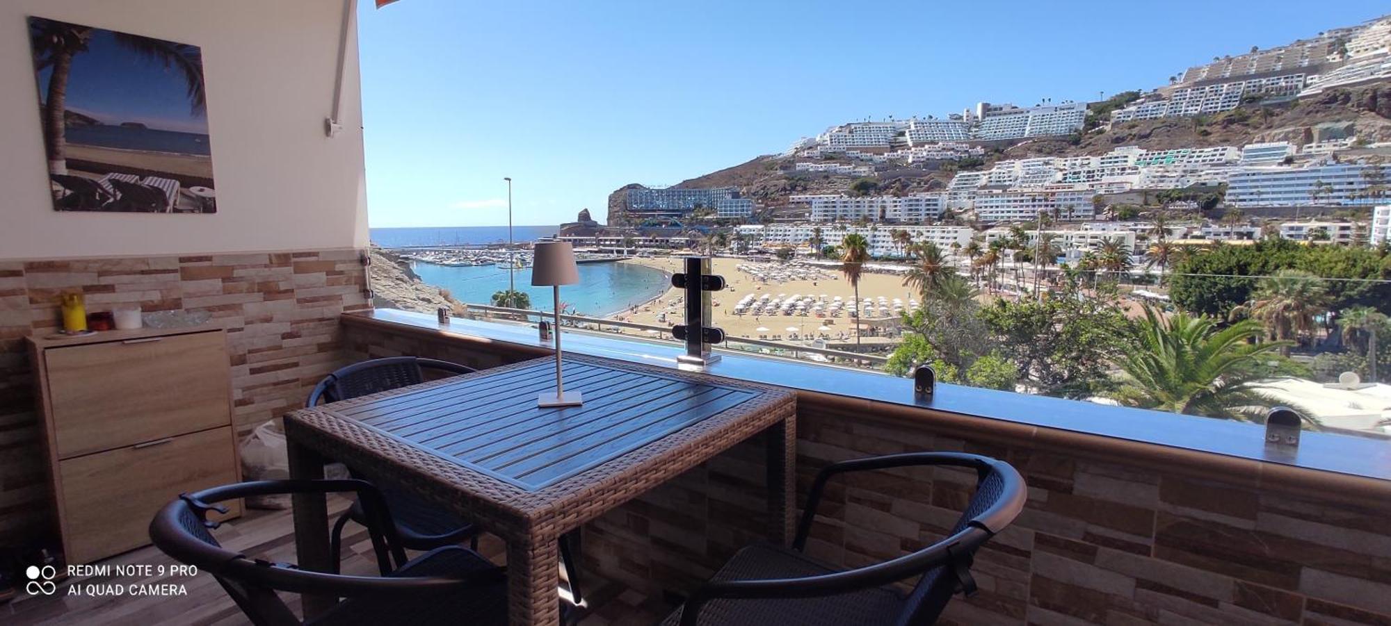 Mgt - Appartamento Sulla Spiaggia Con Terrazza Romantica Puerto Rico  Ngoại thất bức ảnh