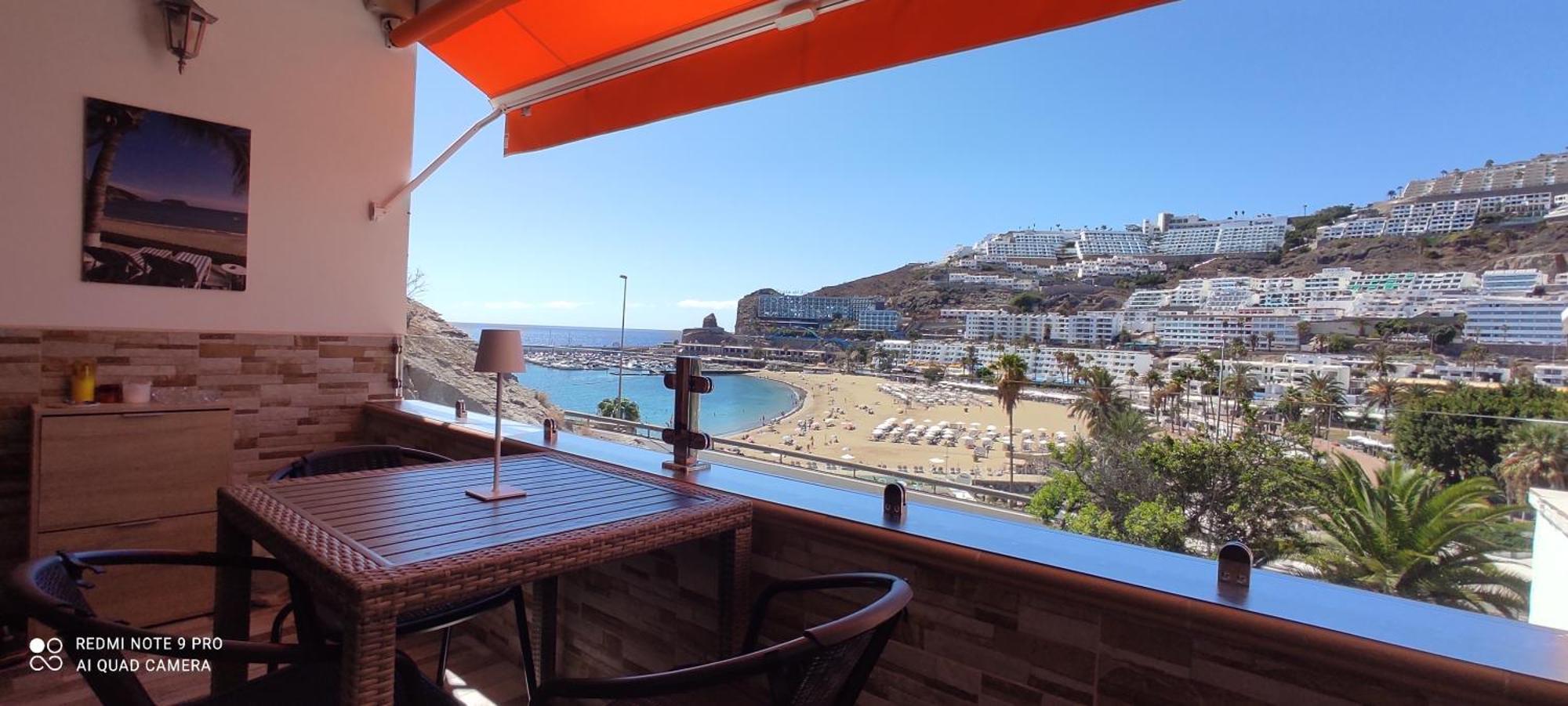Mgt - Appartamento Sulla Spiaggia Con Terrazza Romantica Puerto Rico  Ngoại thất bức ảnh