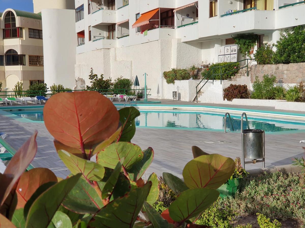 Mgt - Appartamento Sulla Spiaggia Con Terrazza Romantica Puerto Rico  Ngoại thất bức ảnh