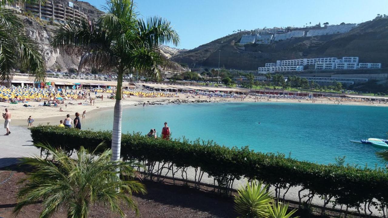 Mgt - Appartamento Sulla Spiaggia Con Terrazza Romantica Puerto Rico  Ngoại thất bức ảnh