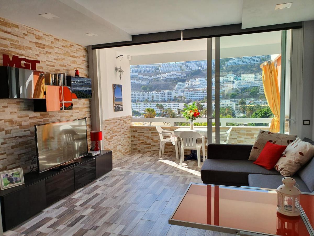 Mgt - Appartamento Sulla Spiaggia Con Terrazza Romantica Puerto Rico  Ngoại thất bức ảnh